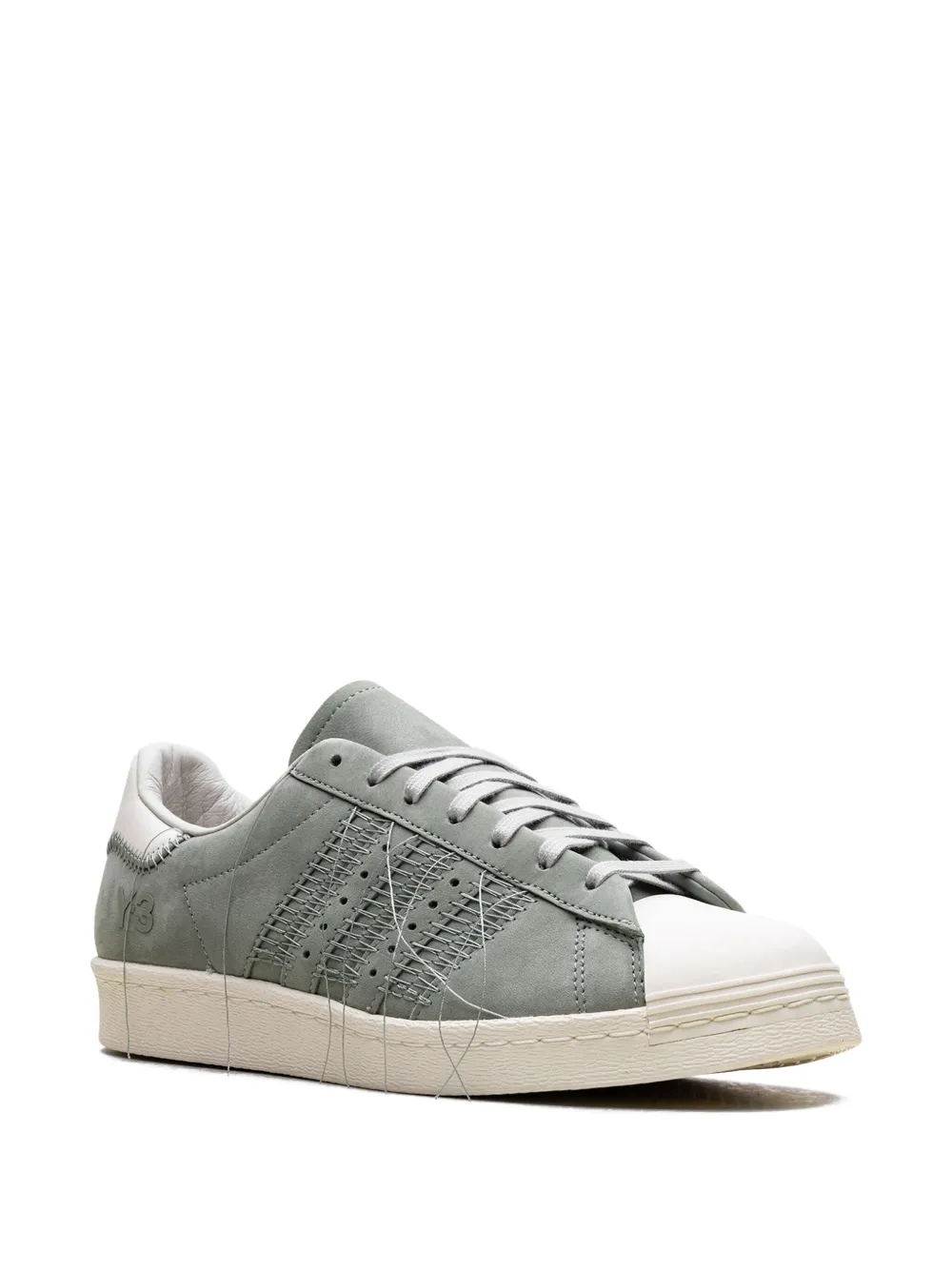 Y-3 x Superstar "Silver Green Off White Light Brown" sneakers Grey