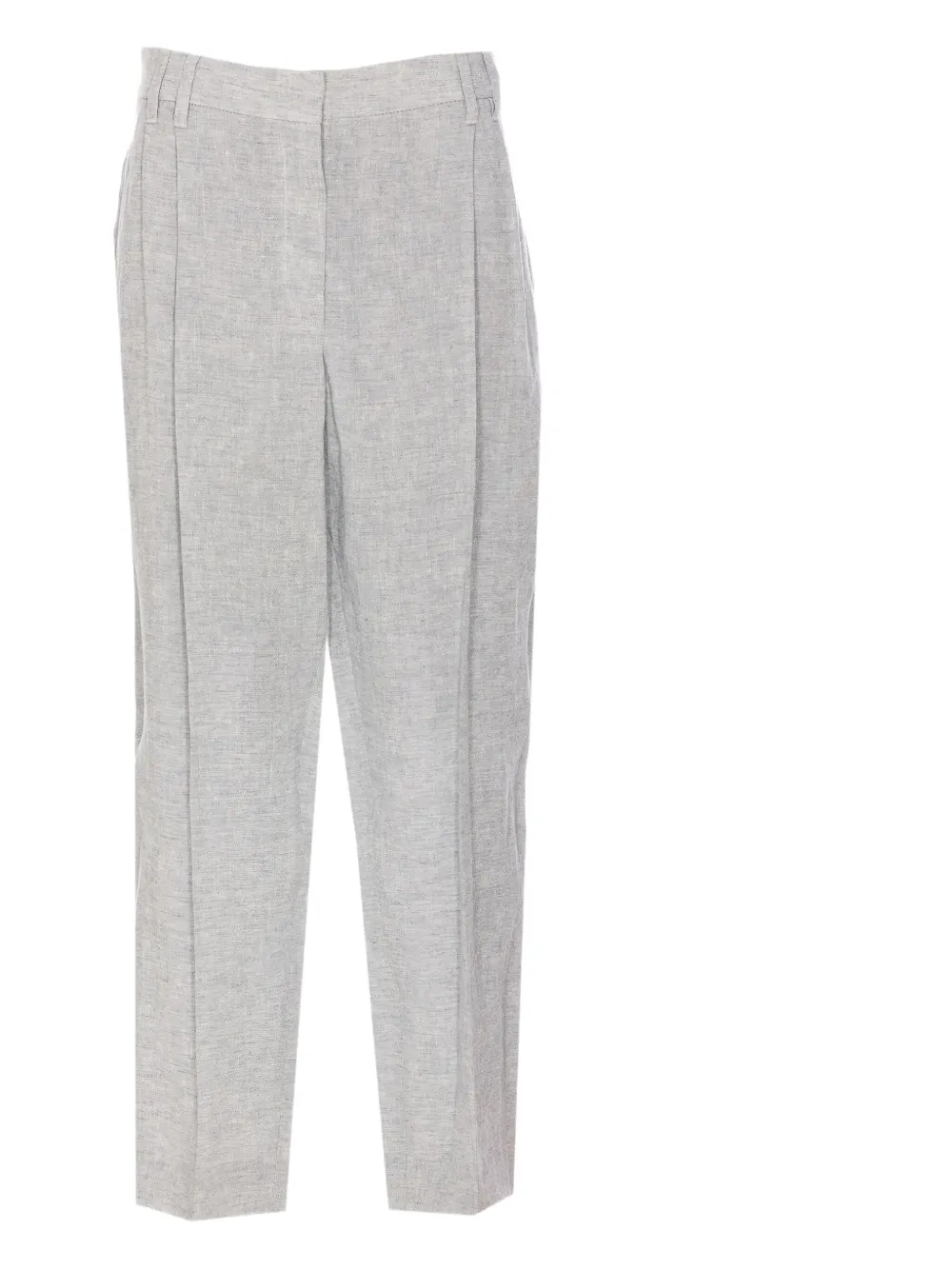 Brunello Cucinelli Fabric Pants In Grey