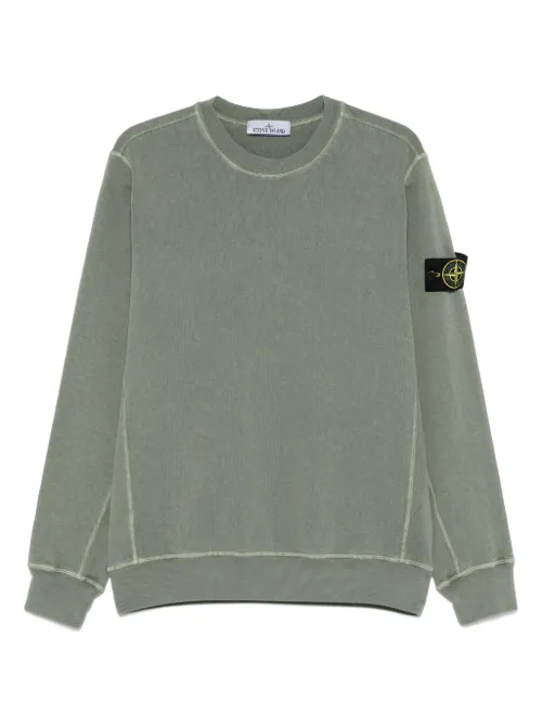Sweat en coton à patch Compass - Stone Island - Modalova