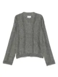 Maison Margiela V-neck sweater - Black