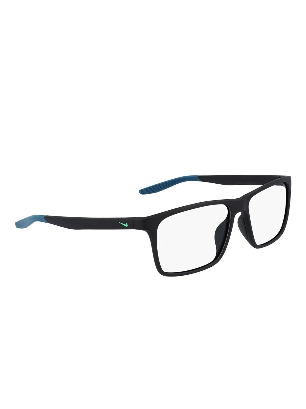 Nike Bril met rechthoekig montuur Zwart