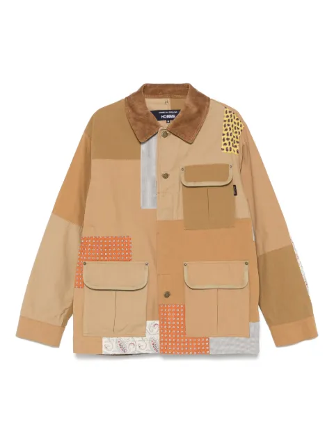 Comme des Garçons Homme patchwork-design jacket