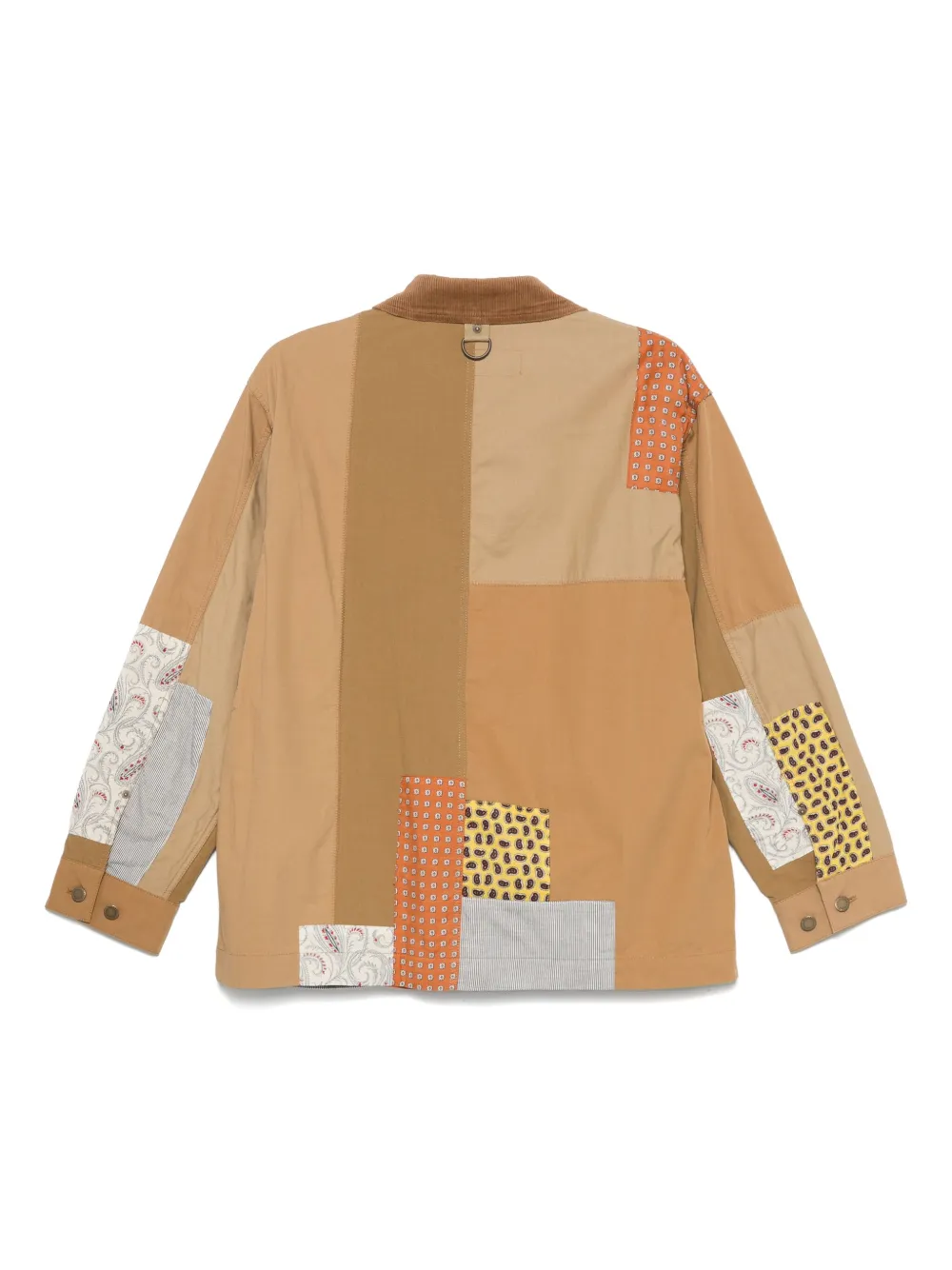 Comme des Garçons Homme Jack met patchwork Beige