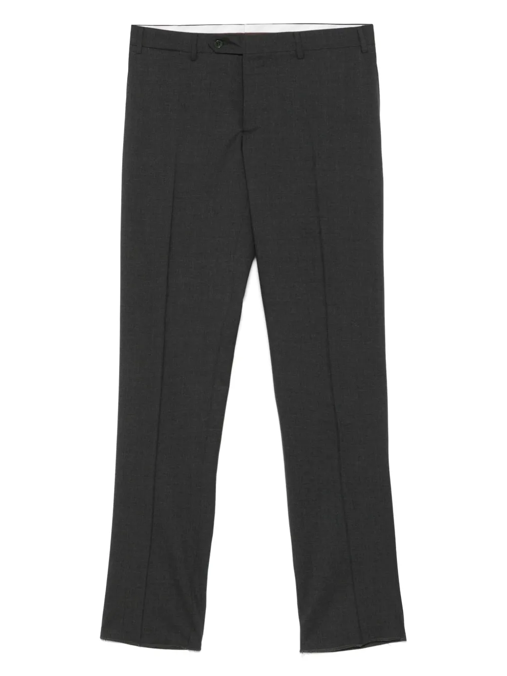 Canali Wollen broek Grijs