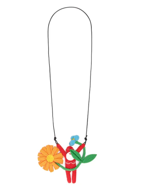 Walter Van Beirendonck collar Walter + Flower