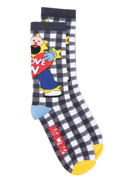 Walter Van Beirendonck calcetines I Love W