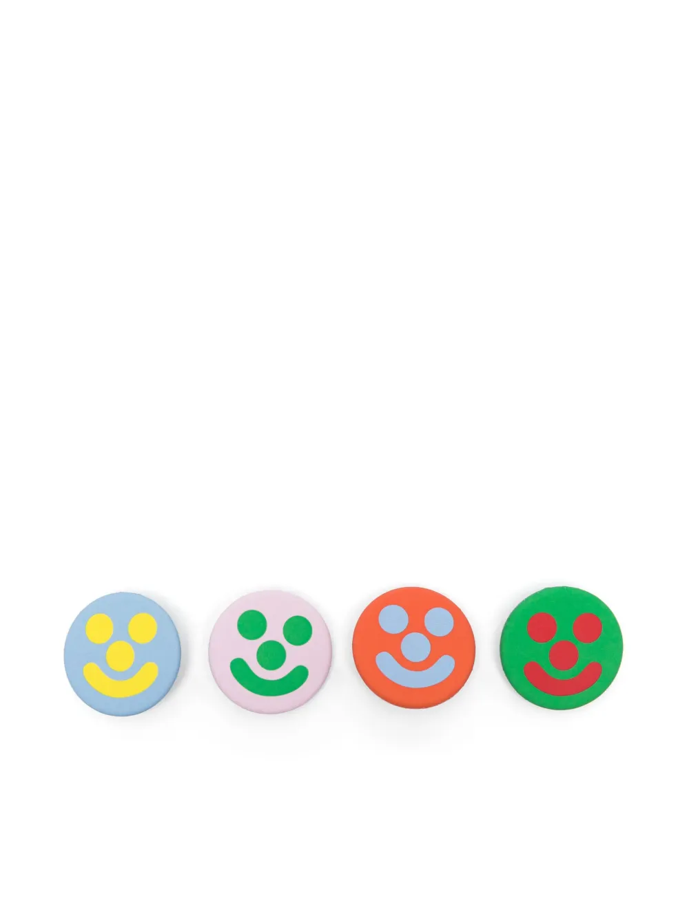 Walter Van Beirendonck small Smile buttons (set of four) | Azul | Image 1