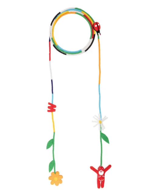 Walter Van Beirendonck collar I Love Flowers