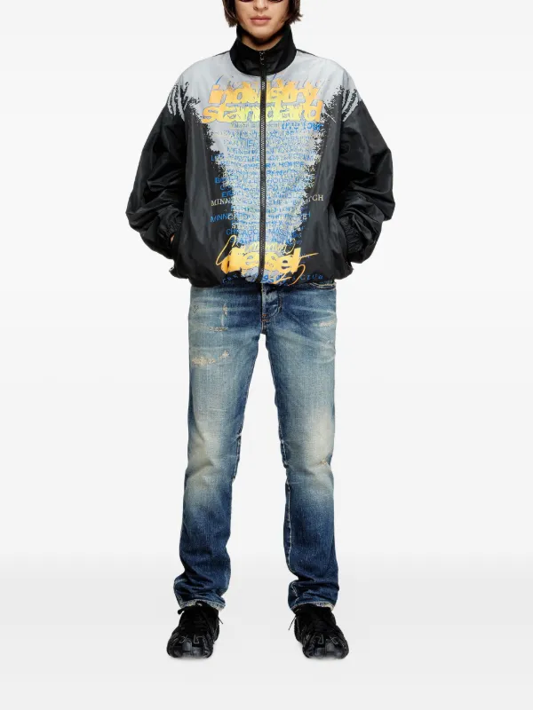 Diesel Jaqueta Remaster Capsule J-Erik | Preto | FARFETCH BR