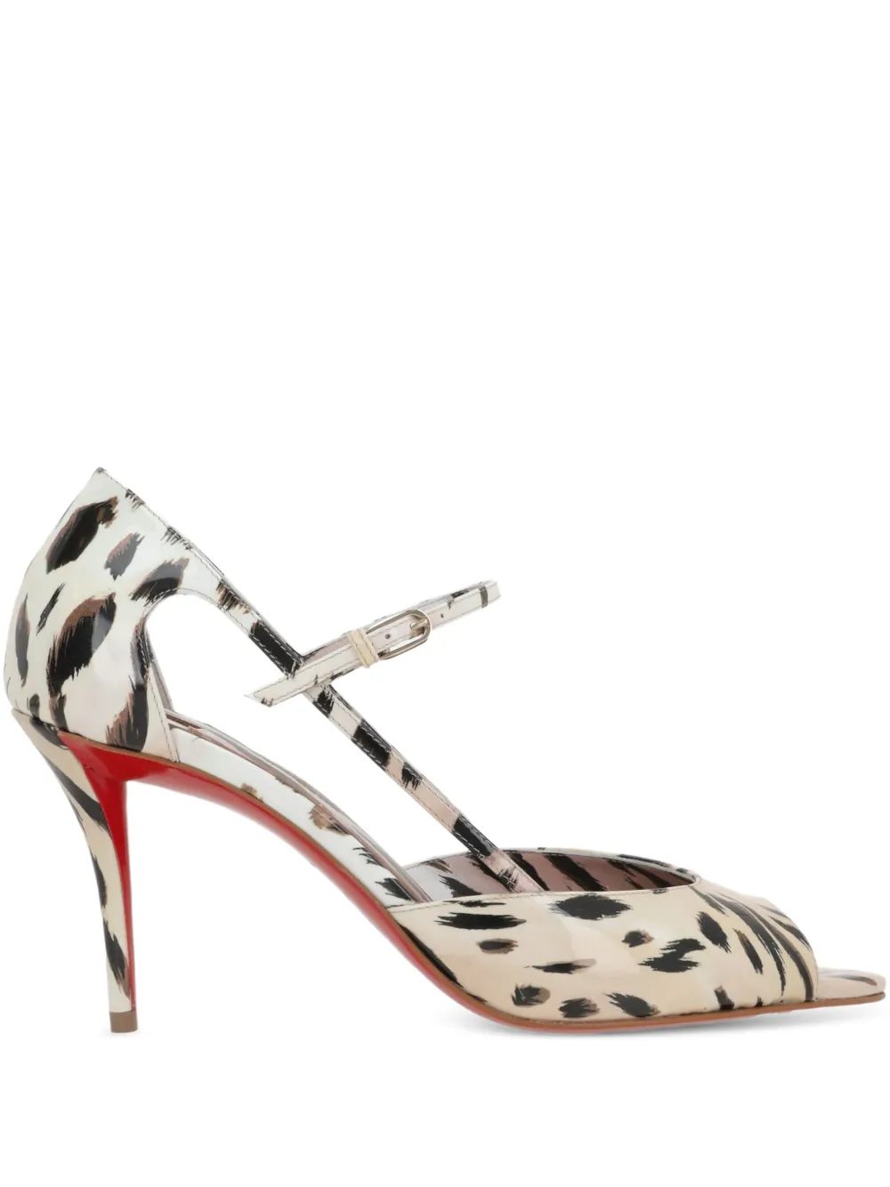 Christian Louboutin 80mm Miss Z sandals | Neutrals | Image 1