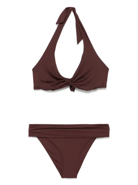 Fisico knot-detailed bikini