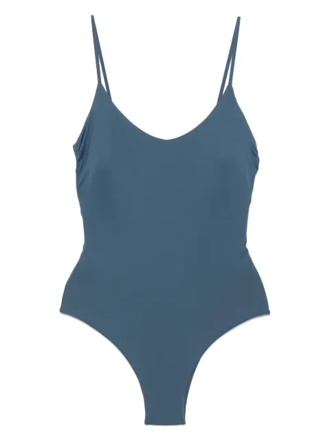 Fisico logo-patch swimsuit