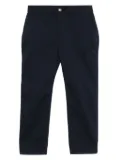 LIU JO logo-patch trousers - Blue
