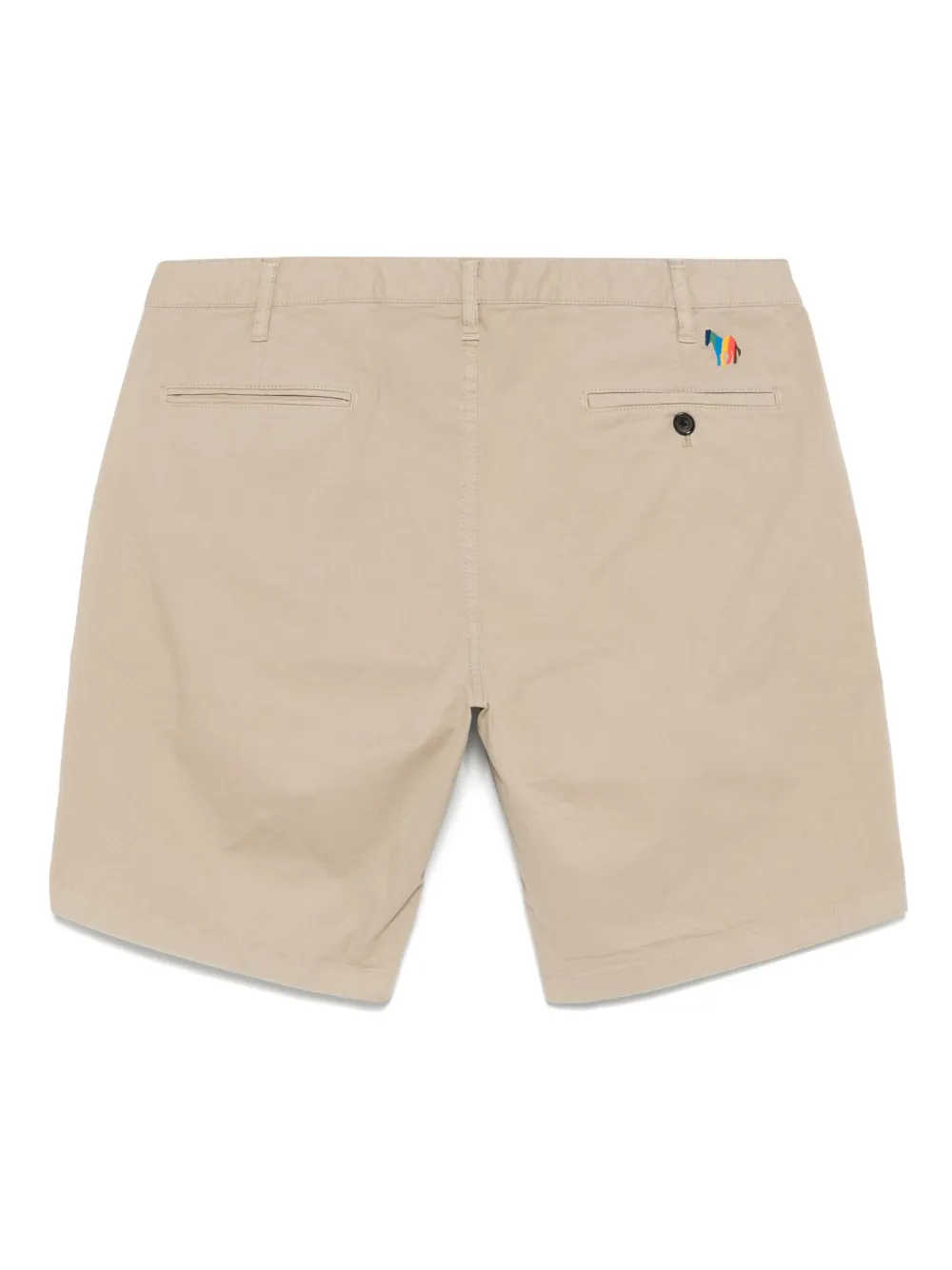 pspaulsmith PS Paul Smith Chino shorts met geborduurd logo - Beige