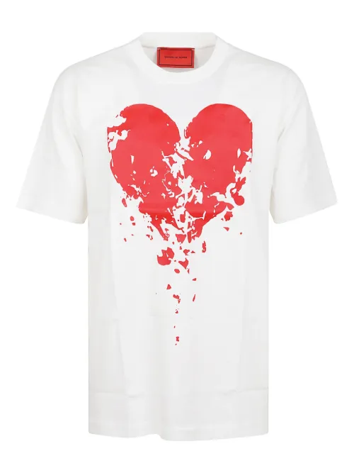 T-shirt à imprimé cœur - Vision Of Super - Modalova