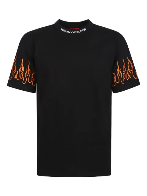 Vision Of Super flame-print t-shirt 