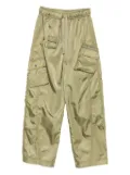 GANNI tapered cargo pants - Green
