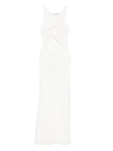 Christopher Esber paisley-ring dress