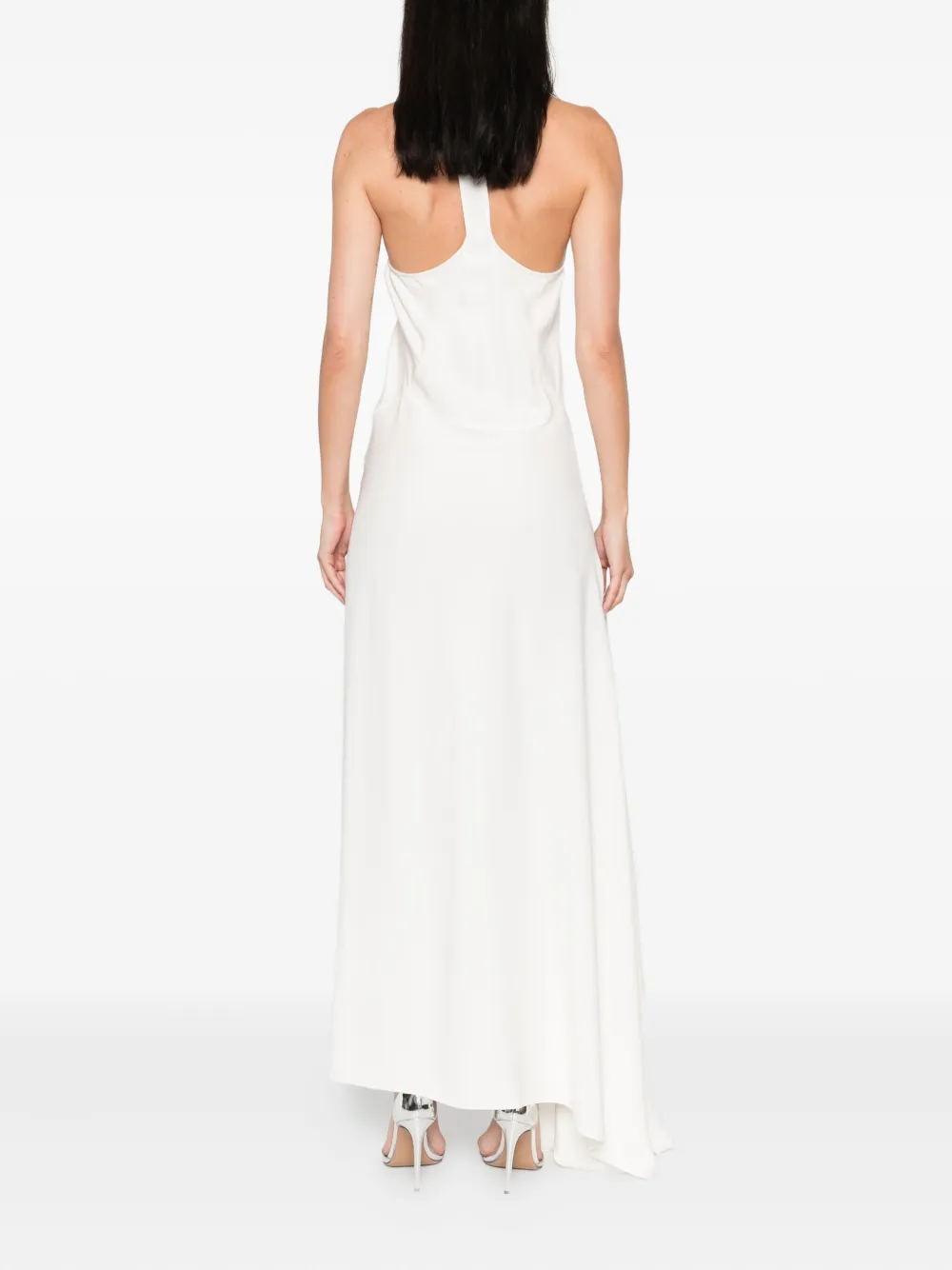 Christopher Esber draped asymmetric dress Wit
