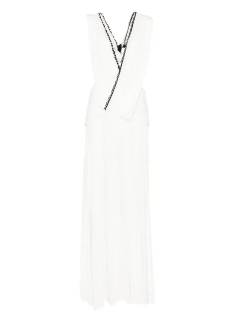 Christopher Esber plunge v-neck dress
