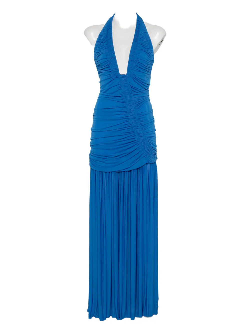 Christopher Esber Orion gown Blauw