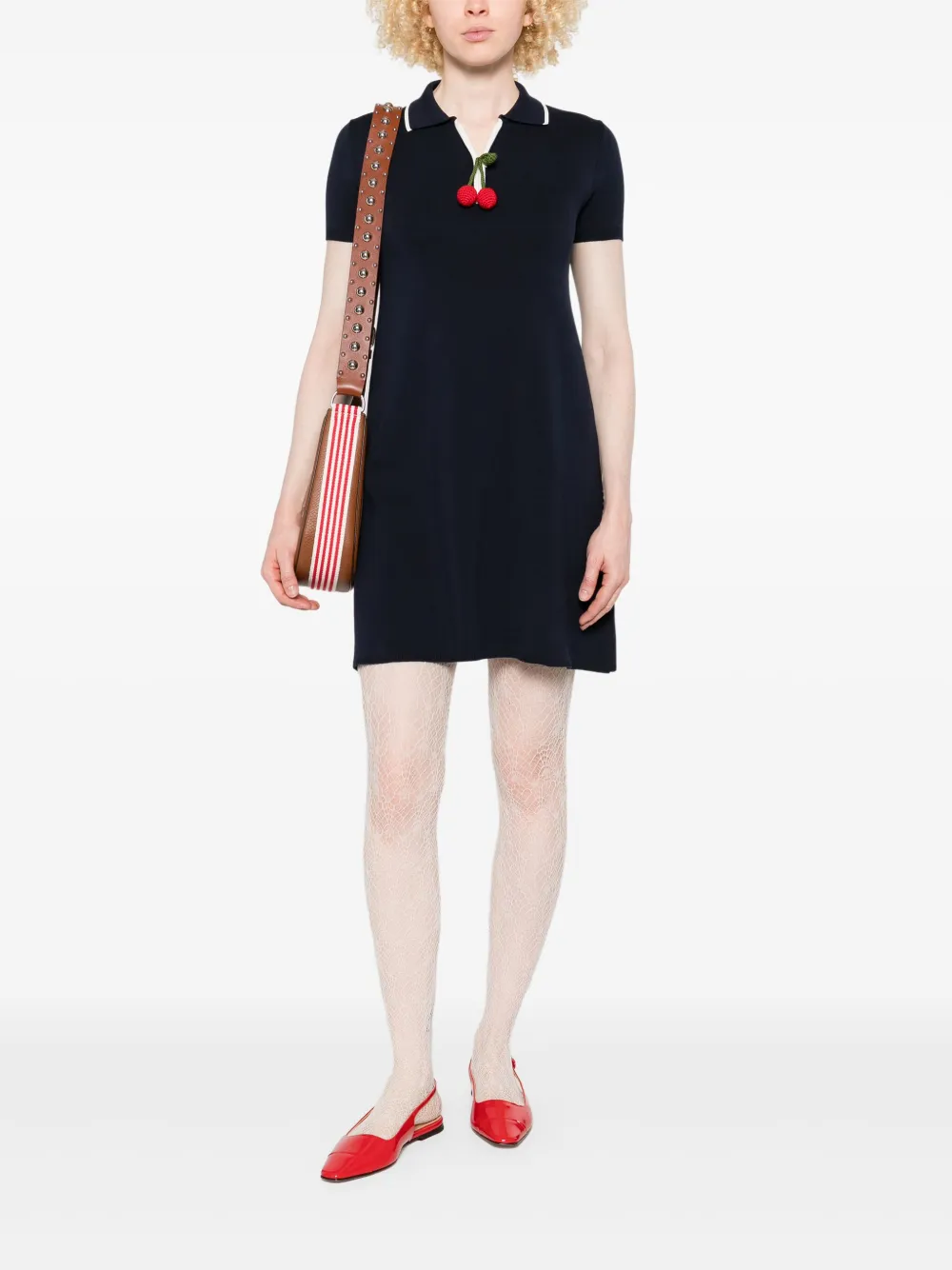 Valentino Garavani Polo mini-jurk - Blauw