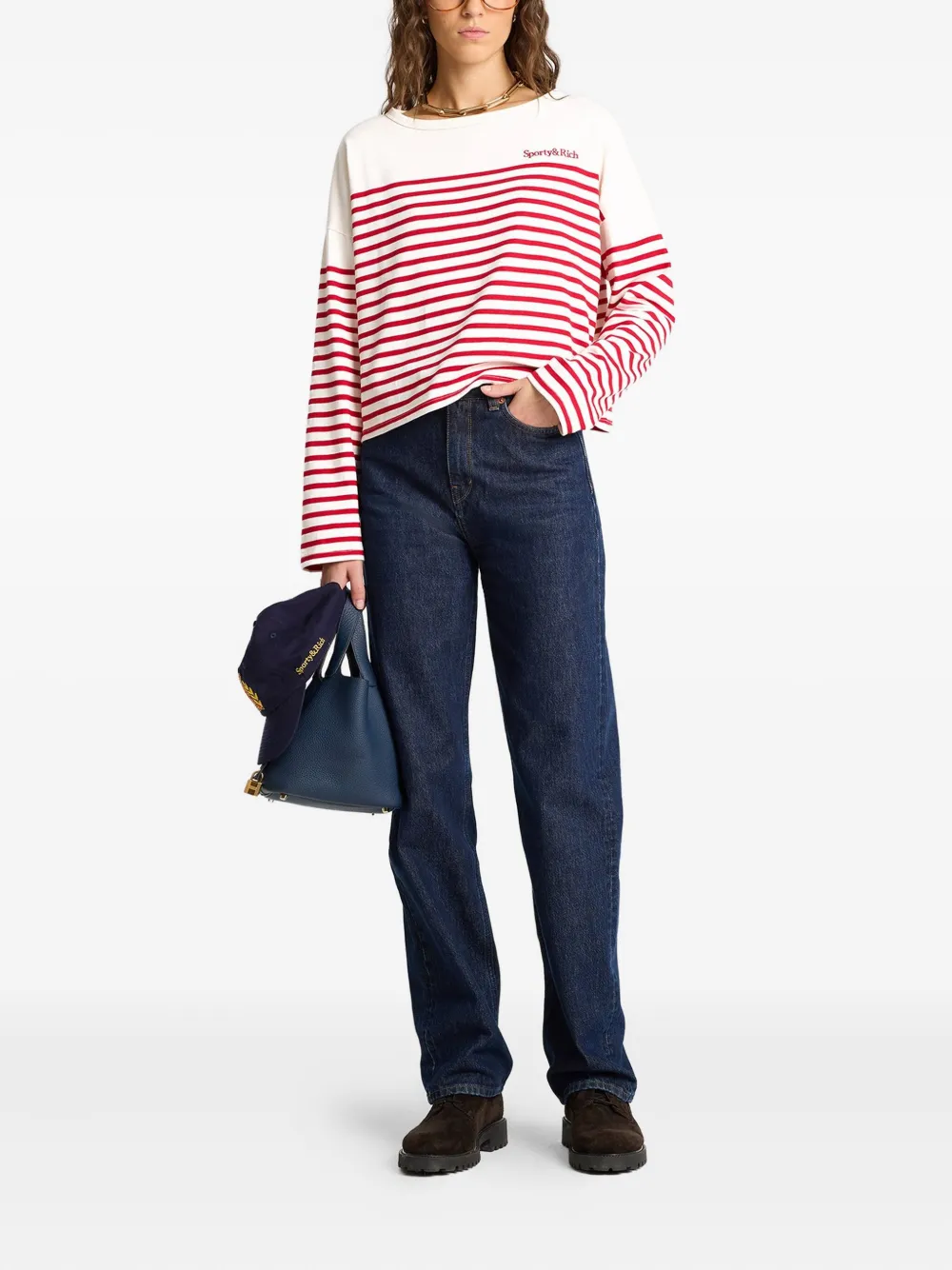 Sporty & Rich Mariniere top | T-Shirts & Jersey Shirts | Image 2