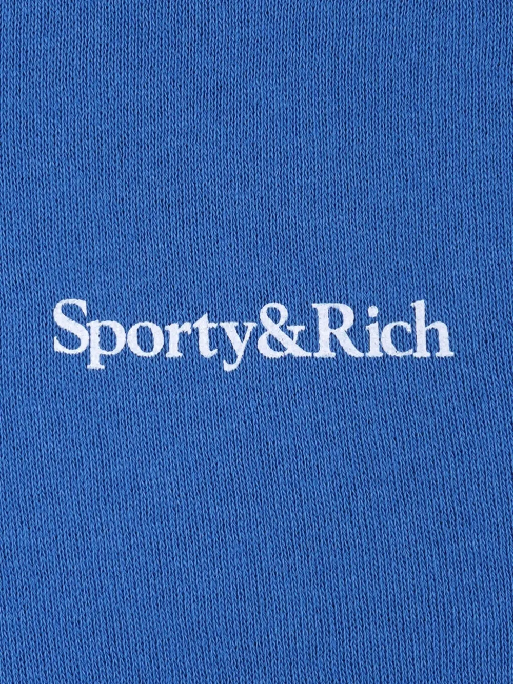 Sporty And Rich Logo-print Track Pants In Blue
