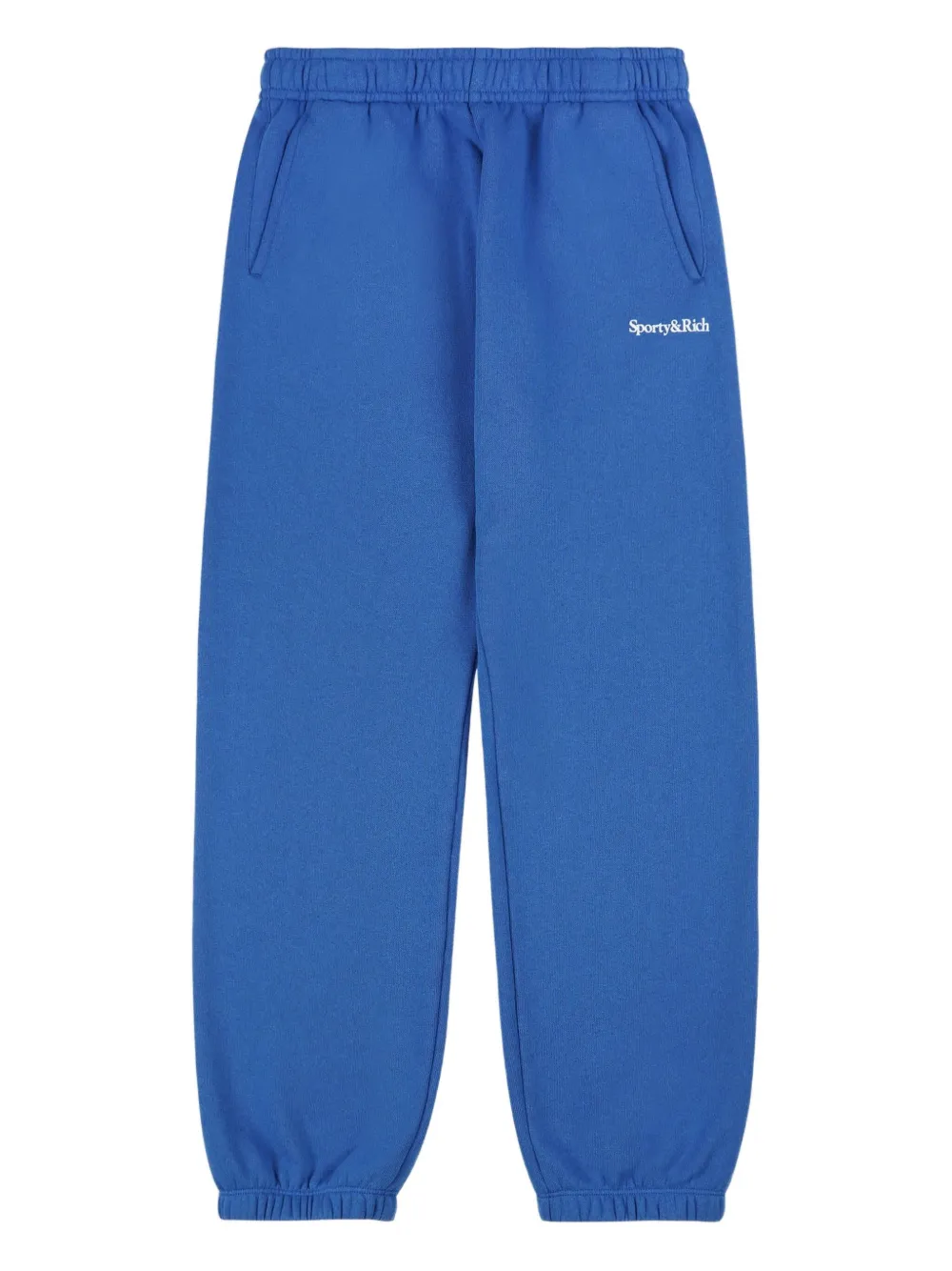 Sporty And Rich Kids' Logo-print Track Pants In Blue