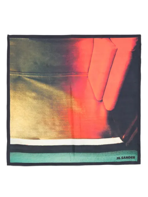 Jil Sander mascada estampada