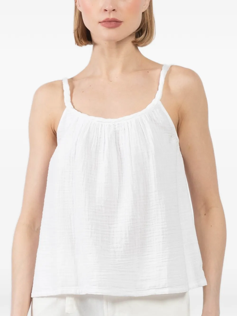 Xirena textured straps top - Bianco