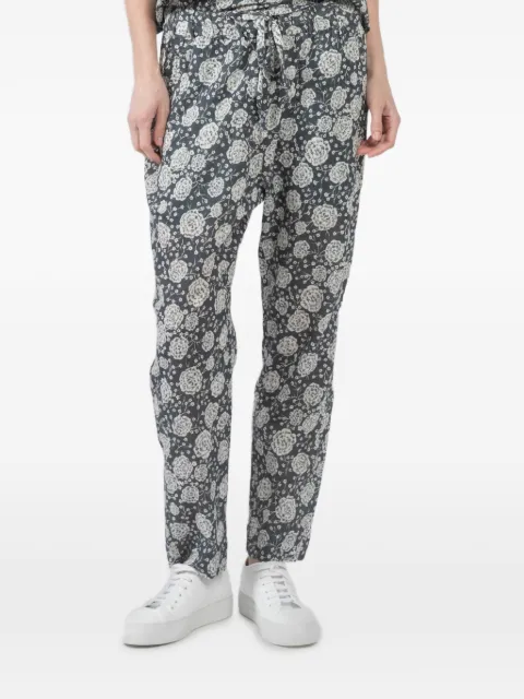Xirena floral-print drawstring trousers