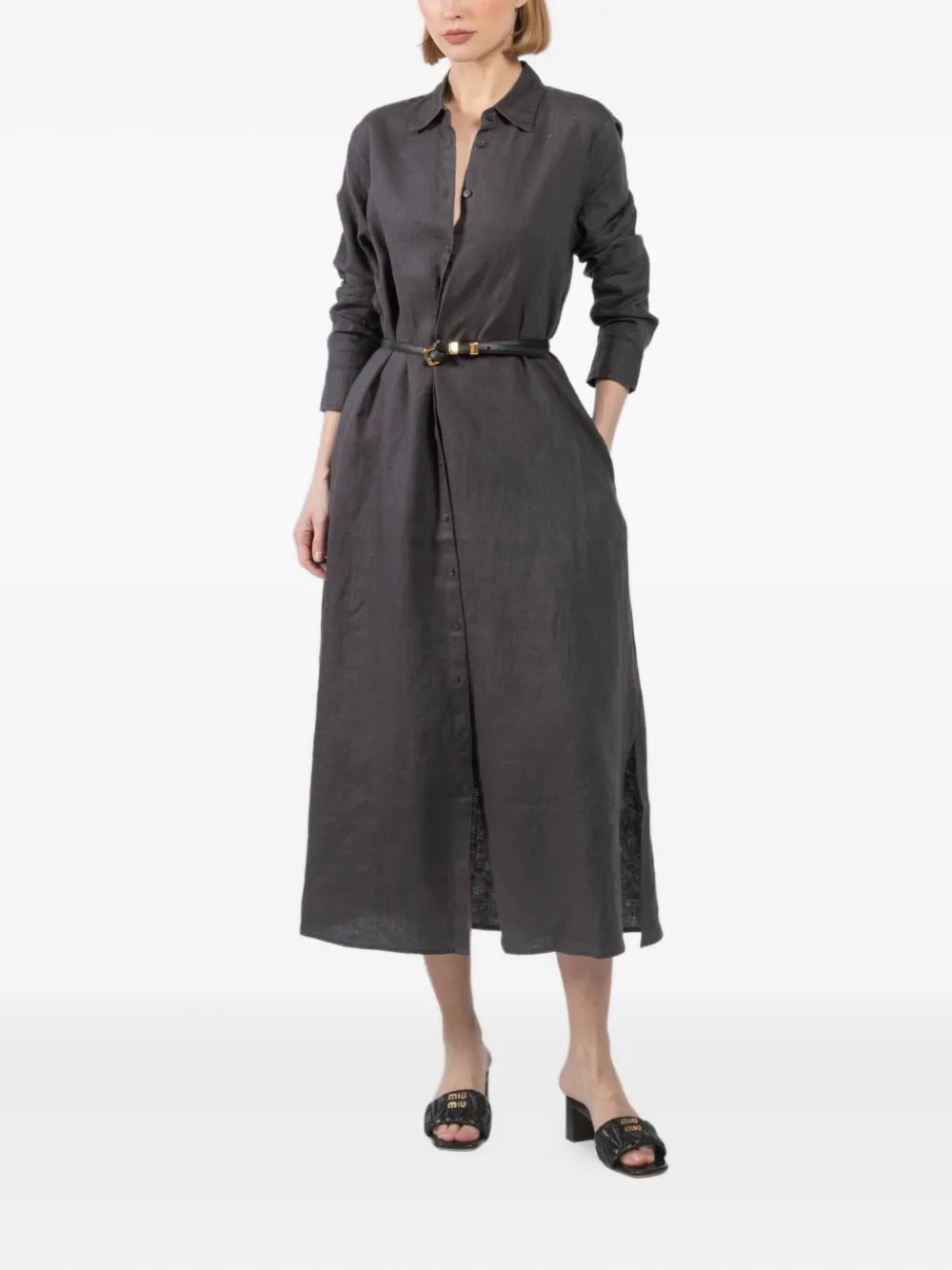 Xirena Button-down Maxi Shirt Dress