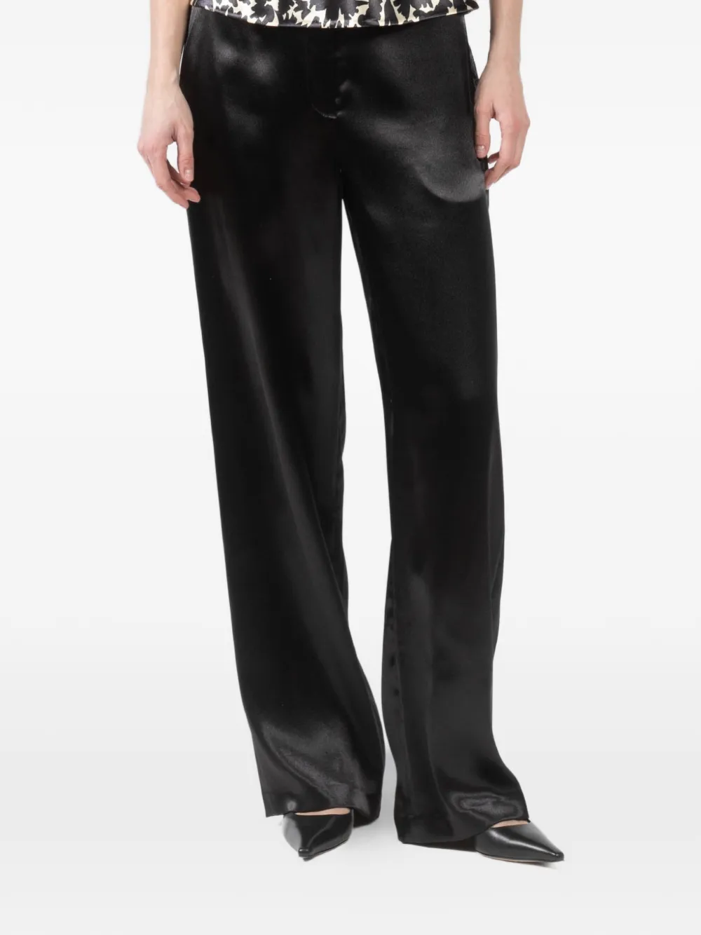 Ulla Johnson wide-leg trousers - Nero