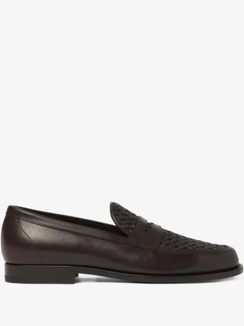 Scarosso leather loafers