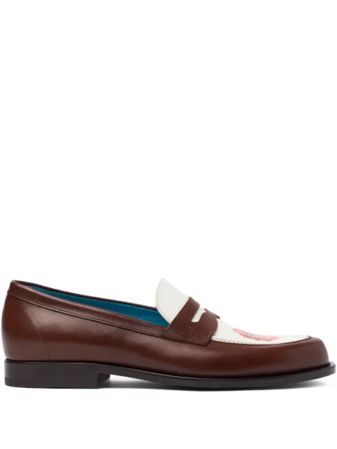 Scarosso mocassins en cuir