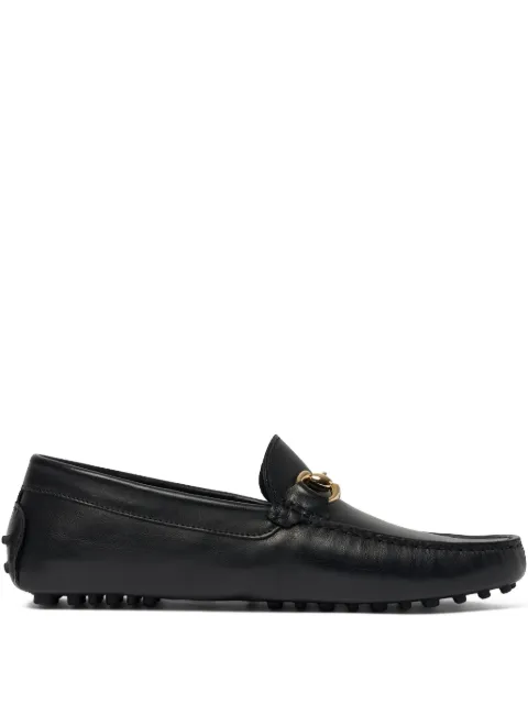 Scarosso Raphael leather driving loafers