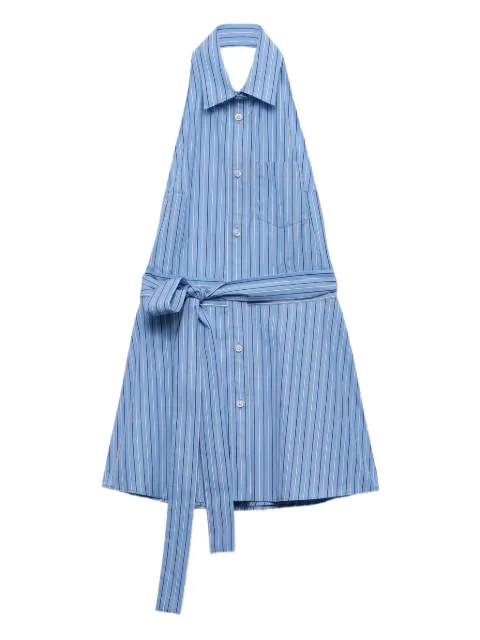 Prada sleeveless striped shirt