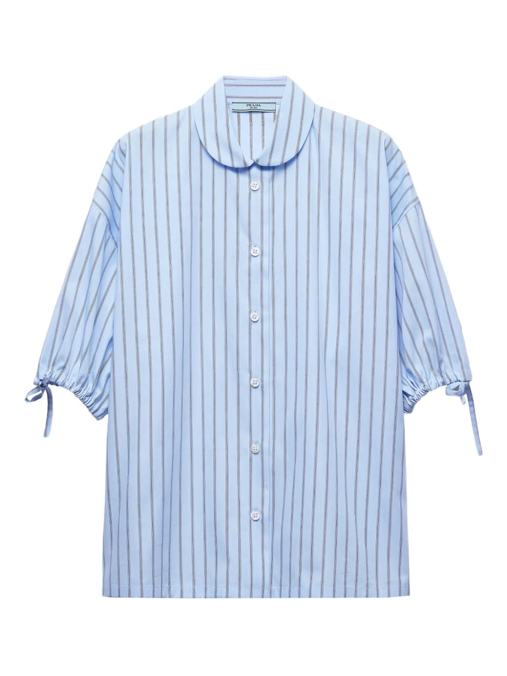 Prada Gestreept blouse Blauw