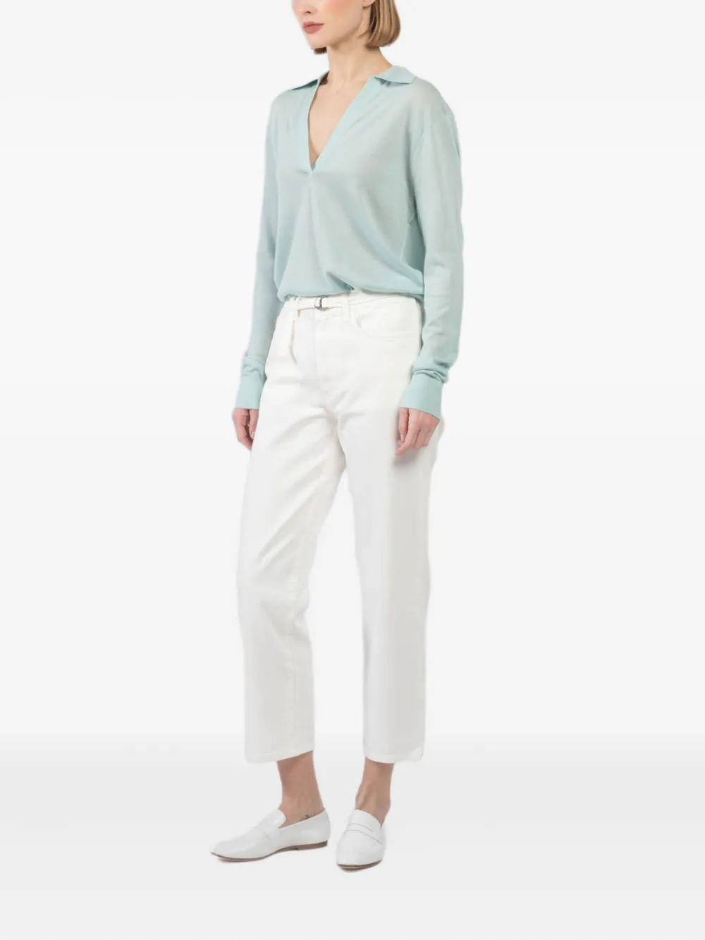 Xirena Cropped broek Wit