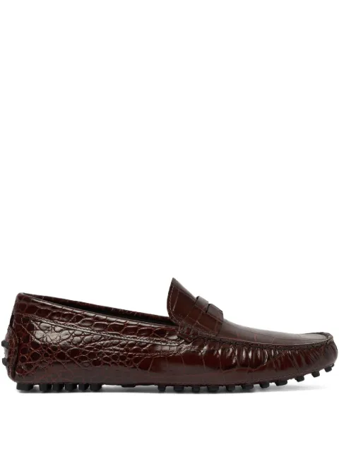 Scarosso leather loafers 