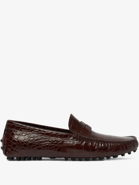 Scarosso leather loafers