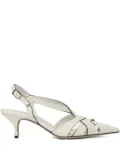 Scarosso leather pumps - Neutrals
