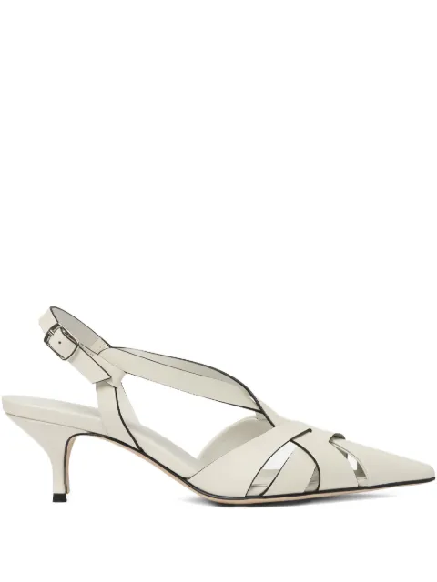 Scarosso leather pumps
