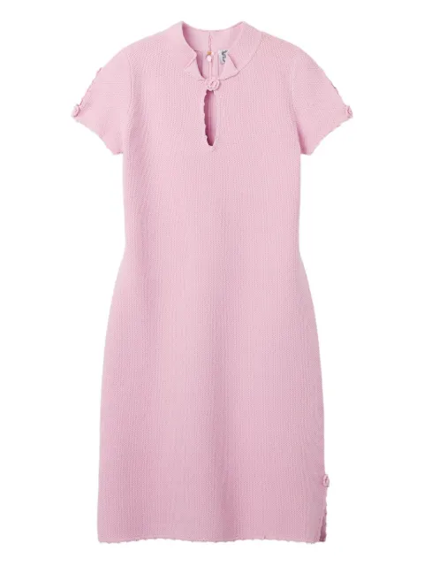 St. John vestido Re-Edition Honeycomb