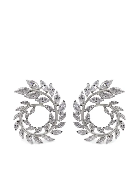 Juwelina Paris sterling silver Marchesa earrings