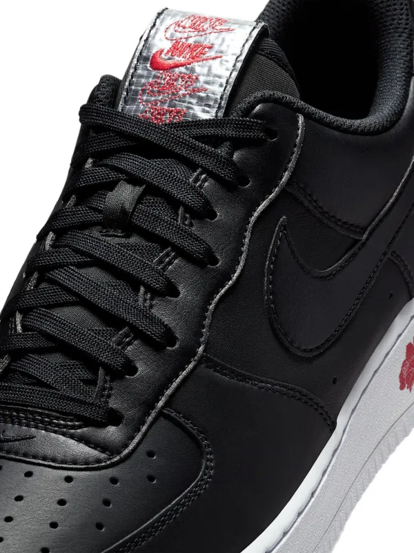 air force 1 black with rose