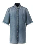 DARKPARK cotton-blend denim shirt - Blue