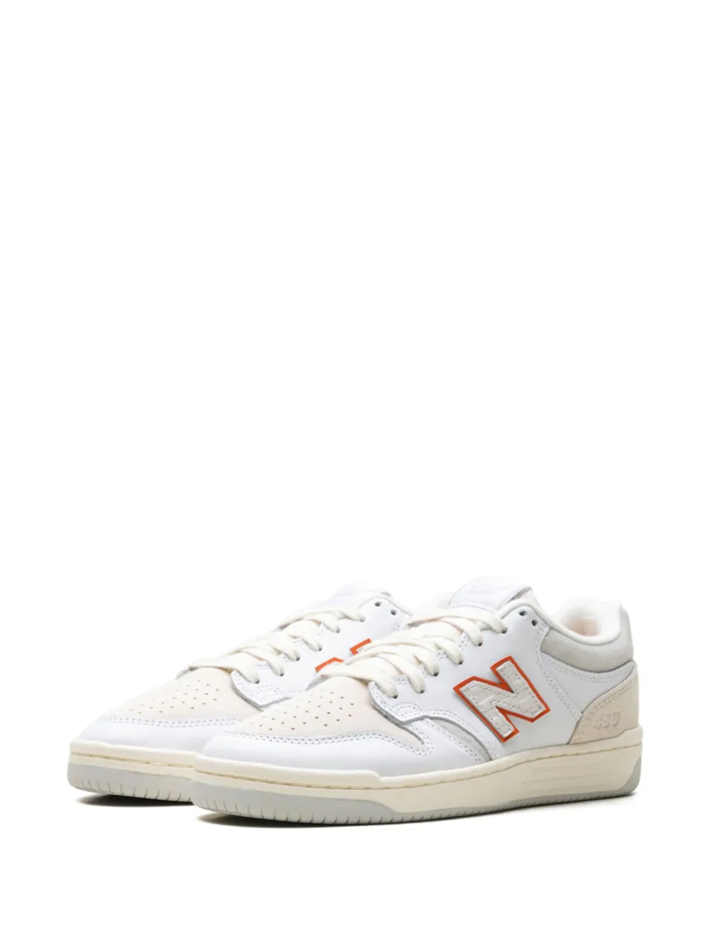 New Balance Kith Madison Square Garden Capsule leren sneakers Wit