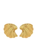 ANINE BING Curved Shell earrings - Gold